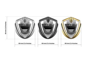 Dacia Emblem Metall Abzeichen Robuster Premium Bau
